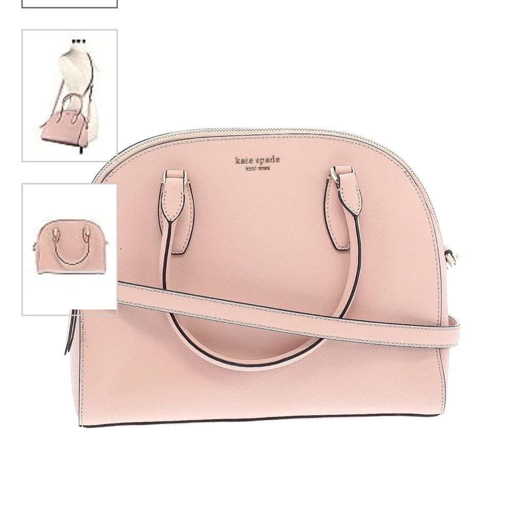 NWOT Kate Spade Reily medium dome satchel in light pink!